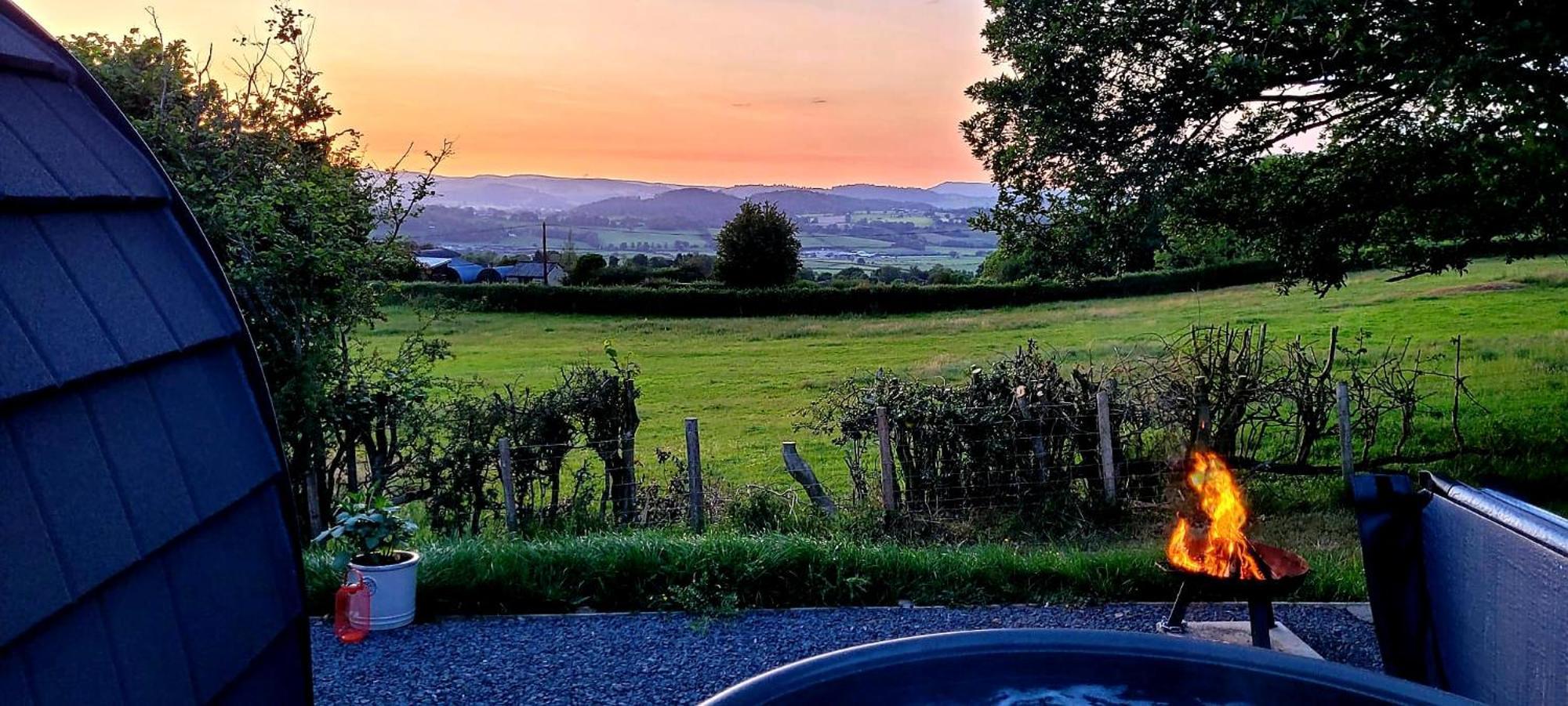 Odli Glamping - Deri Apartment Welshpool Luaran gambar
